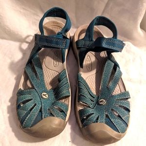 Keen Rose sandal- size 10/40.5- everglade/malachite